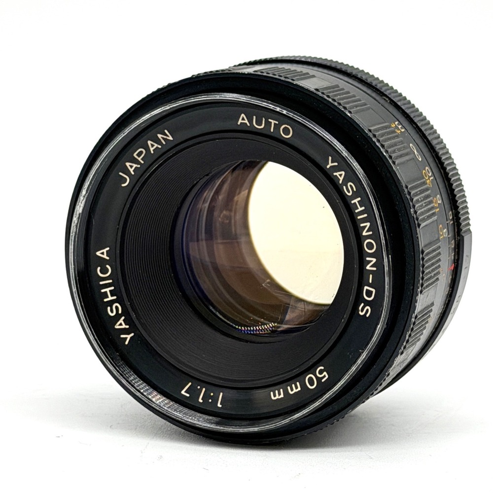 Yashica Auto Yashinon-DS 50mm f1.7 M42 Screw Mount Prime Lens Japan Good Cond